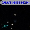 2MASS J08331029+3307297