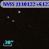 NVSS J110122+612747