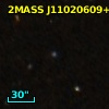 2MASS J11020609+6112096