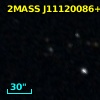 2MASS J11120086+6324156