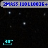 2MASS J10110036+6139016