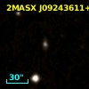 2MASX J09243611+5756295