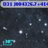 D31 J004326.7+414002.5