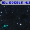 D31 J004331.5+415140.9
