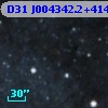 D31 J004342.2+414519.7