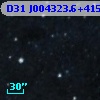 D31 J004323.6+415102.0