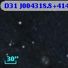 D31 J004318.8+414623.3