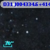 D31 J004334.6+414545.1