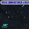 D31 J004320.8+414829.8
