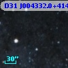D31 J004332.0+414416.2