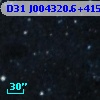 D31 J004320.6+415133.7