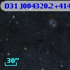 D31 J004320.2+414441.7