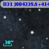 D31 J004338.8+414425.6