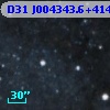 D31 J004343.6+414505.7
