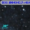 D31 J004342.7+414626.8