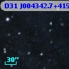 D31 J004342.7+415126.8