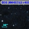 D31 J004321.5+415124.2