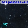 D31 J004336.6+415207.8
