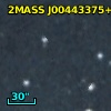 2MASS J00443375+4144035