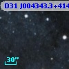 D31 J004343.3+414404.5