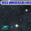D31 J004342.0+414325.8