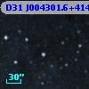D31 J004301.6+414410.6