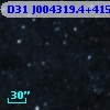 D31 J004319.4+415142.9