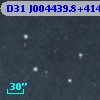 D31 J004439.8+414428.6