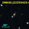 2MASS J22255425+1958372