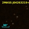 2MASS J04263219+1800280