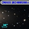 2MASS J02400580+3903486