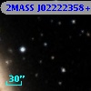2MASS J02222358+4222123