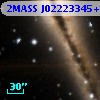 2MASS J02223345+4219265