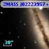 2MASS J02223957+4221266