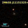 2MASS J11151525+0305413