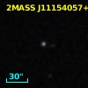 2MASS J11154057+3658378