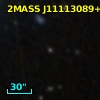 2MASS J11113089+5852464