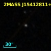 2MASS J15412811+4322494