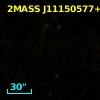 2MASS J11150577+2520467