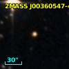 2MASS J00360547-4423585