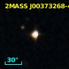 2MASS J00373268-4358200