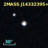 2MASS J14332395+3256222