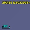 2MASS J16032998+5436552