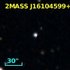 2MASS J16104599+5357078