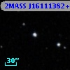 2MASS J16111382+5425587