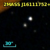 2MASS J16111752+5408349