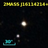 2MASS J16114214+5449045