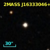 2MASS J16333046+4041032