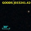 GOODS J033241.42-274044.8