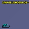2MASS J00020405-4839537
